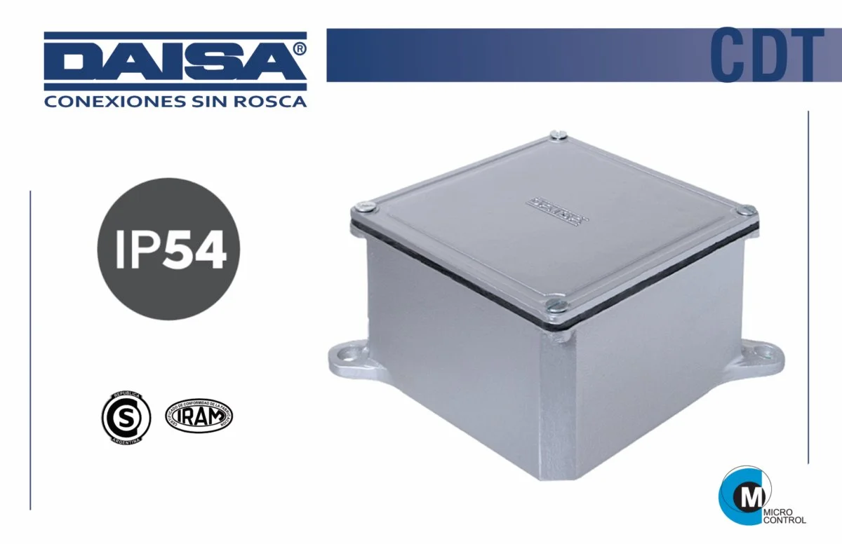 Micro Control presenta sus Cajas genéricas de paso CDT Daisa ...