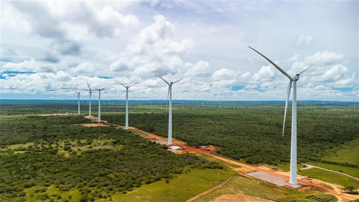 Fotos publicitarias: Parque e&oacute;lico AW Santa R&eacute;gia, ubicado en el municipio de Janda&iacute;ra, en Rio Grande do Norte.